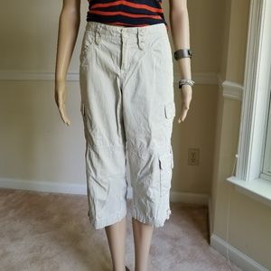 Eddie Bauer Cargo Capris size 6